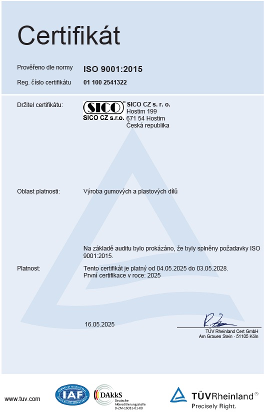 ISO 9001:2000 CZ