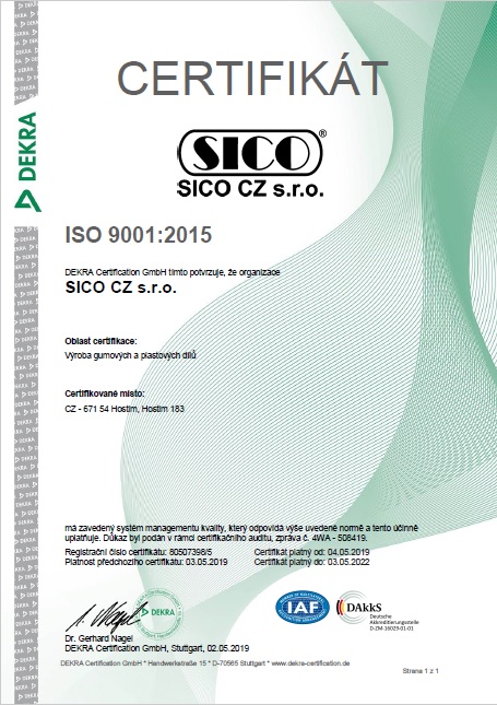 ISO 9001:2000 CZ