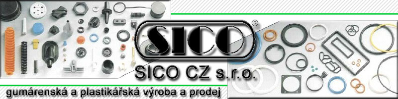 SICO CZ s.r.o. - gumárenská a plastikářská výroba a prodej